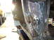the right door jam has been shot looks like a 45 hole it passed threw the inner wheelwell probably...